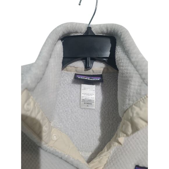 Patagonia Retool Snap-T Pullover White Size Small - Picture 7 of 7